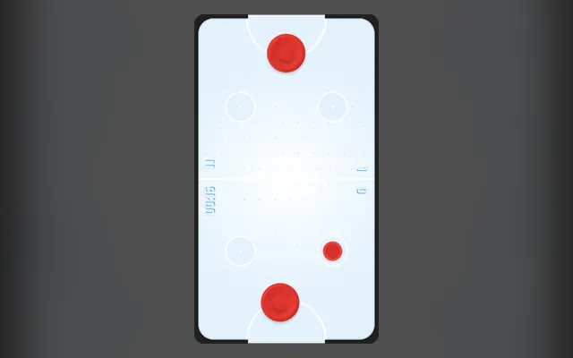 Tavolo di Air Hockey - Classic con disco e due racchette